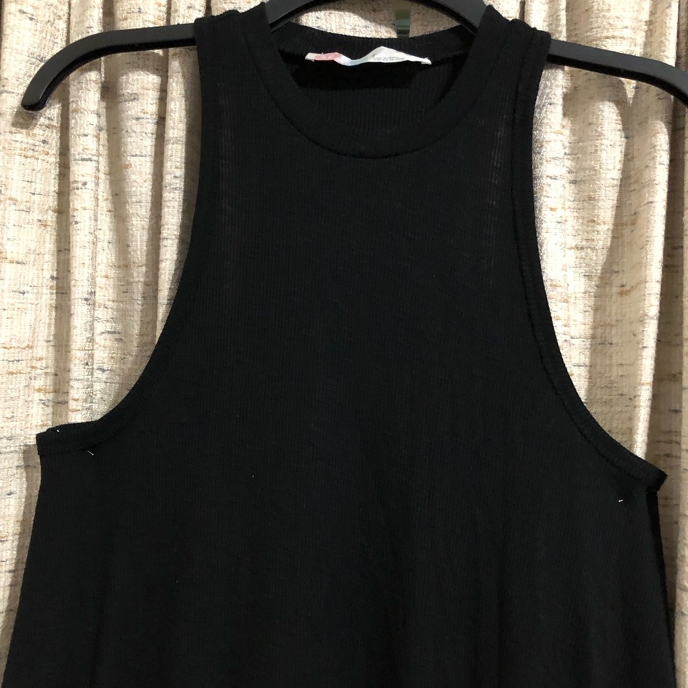 Free People Beach Ribbed Racerback Tank Dress - Picture 2 of 7